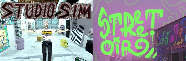 FPS Art Game - 🧑‍🎨 Studio Sim x Streetoir 🎨