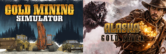 Gold Mining Simulator & Alaska Gold Fever
