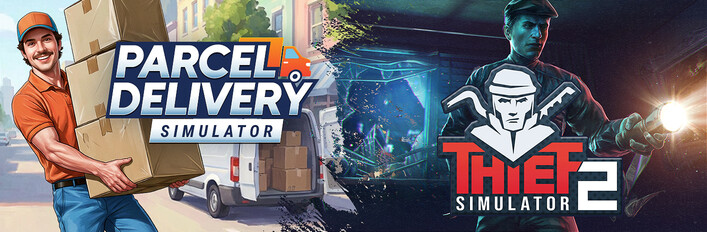 Parcel Delivery Simulator and Thief Simulator 2