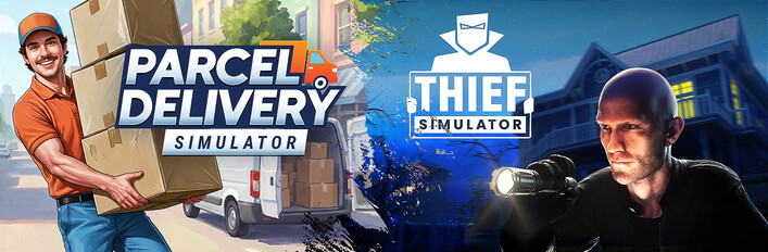 Parcel Delivery Simulator and Thief Simulator