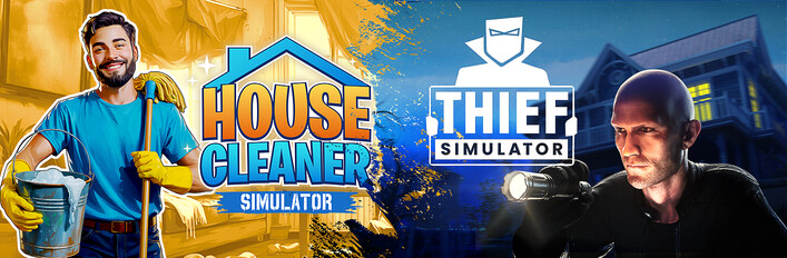 House Cleaner Simulator and Thief Simulator