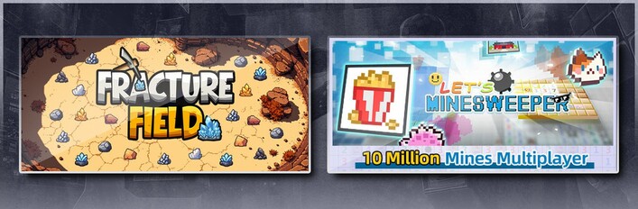 Fracture Field & Let's Minesweeper
