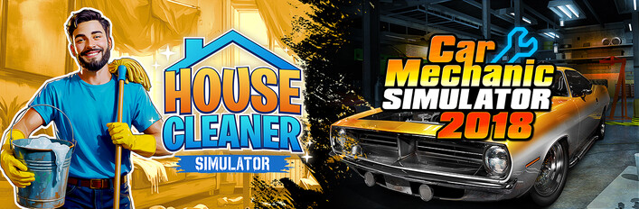 CMS 2018 + House Cleaner Simulator