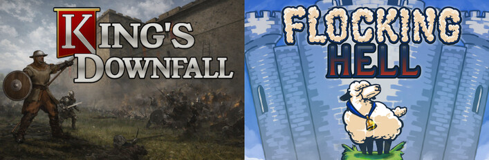 King's Downfall × Flocking Hell: Tile-Based Strategy