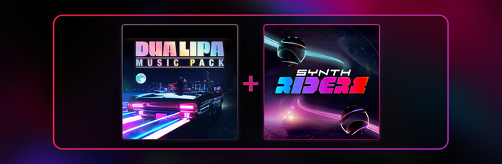 Synth Riders + Dua Lipa Music Pack