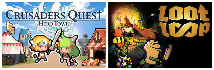 Crusaders Quest : Hero Town x Loot Loop
