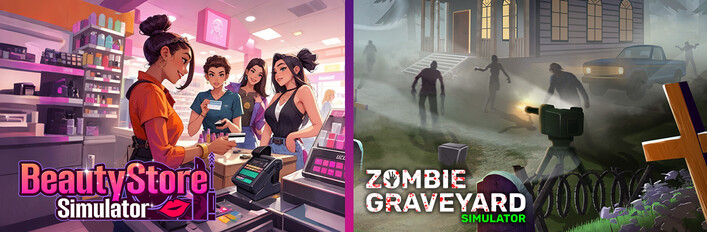 Beauty Store x Zombie Graveyrad Simulator