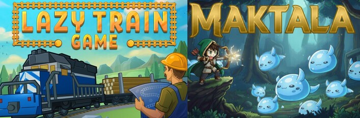 Maktala: Slime Lootfest X Lazy Train Game