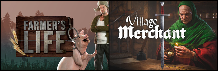 Village Merchant x Farmer's Life