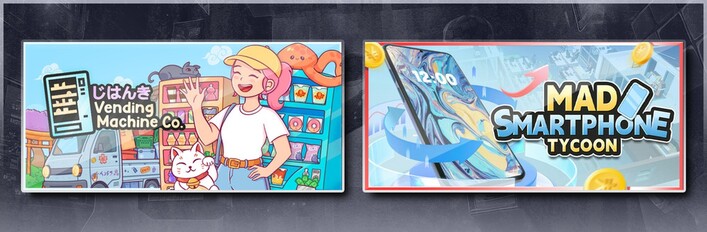 Vending Machine Co. & Mad Smartphone Tycoon