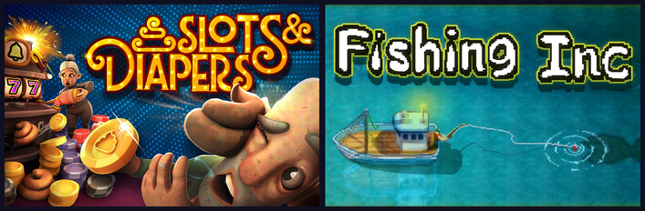 Slots & Diapers + Fishing Inc