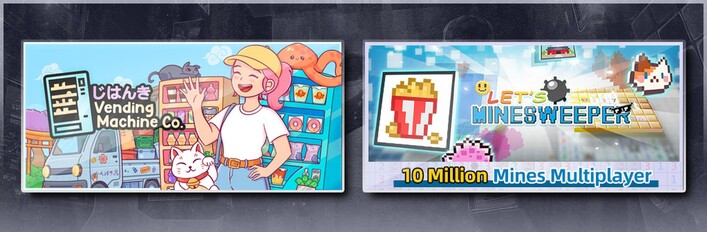 Vending Machine Co. & Let's Minesweeper