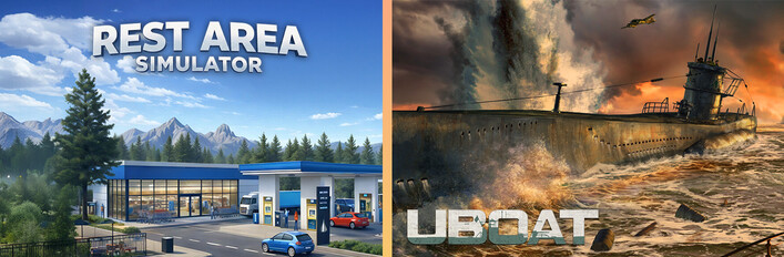 Rest Area Simulator and UBOAT