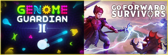 🧬 Genome Guardian 2 × Go Forward Survivors ⚡