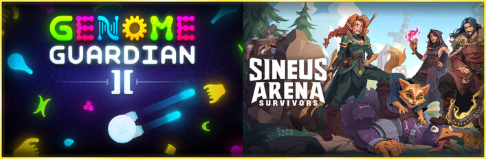 🧬 Genome Guardian 2 × Sineus Arena Survivors 🔥