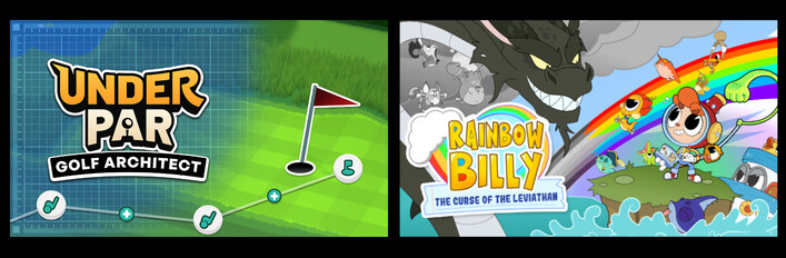 Under Par Golf Architect x Rainbow Billy
