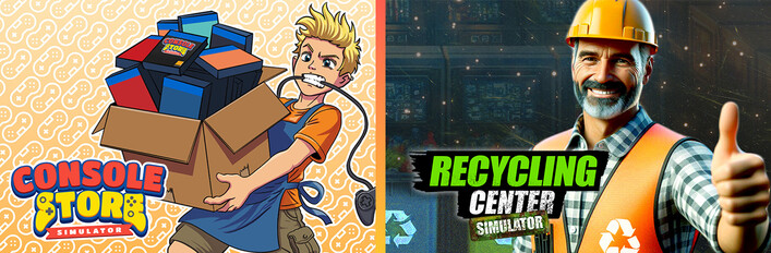 Console Store x Recycling Center Simulator