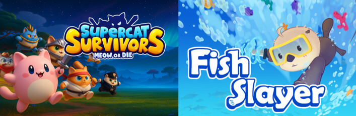 🐈 Supercat Survivors + Fish Slayer 🦦