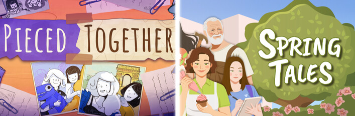 Pieced Together + Spring Tales