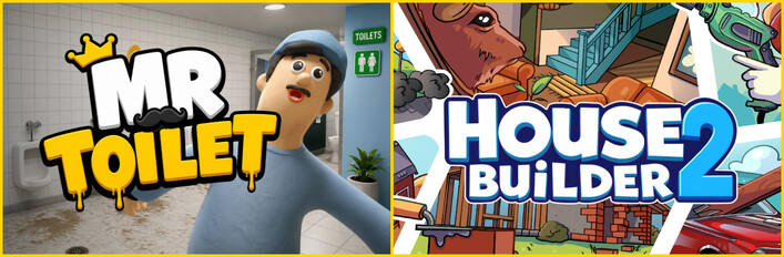 Mr Toilet x House Builder 2