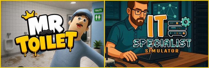 Mr Toilet x IT Specialist Simulator