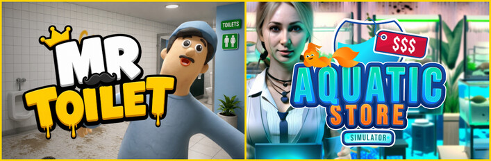 Mr Toilet x Aquatic Store Simulator