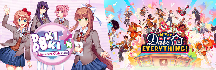 Doki Doki Literature Club Plus! + Date Everything!