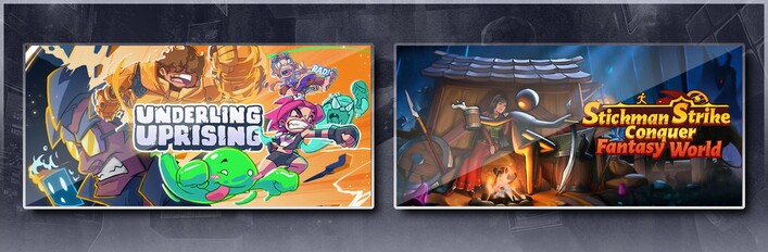 Underling Uprising & Stickman Strikes: Conquer Fantasy World