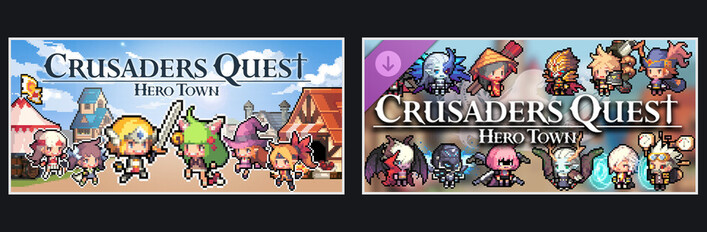 Crusaders Quest : Hero Town + DLC