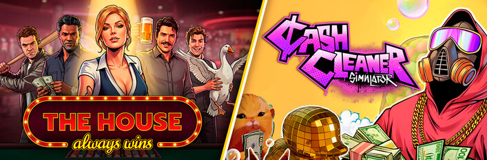 The House Always Wins x Cash Cleaner Simulator