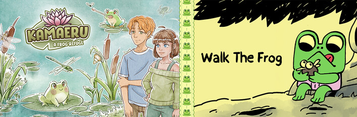 Walk The Frog To Kamaeru