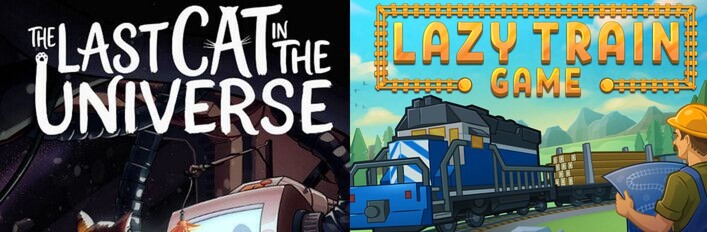 The Last Cat in the Universe X Lazy Train Game
