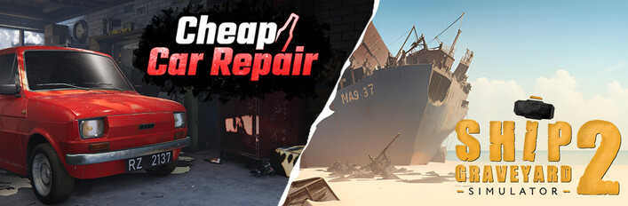 Cheap Car Repair and Ship Graveyard Simulator 2
