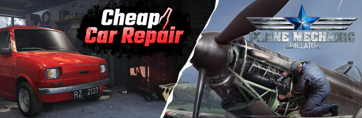 Cheap Car Repair and Plane Mechanic Simulator