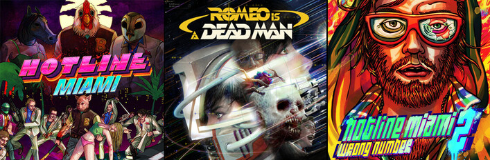 Hotline Miami x ROMEO IS A DEAD MAN