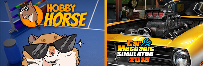 Hobby Horse and Car Mechanic Simulator 2018