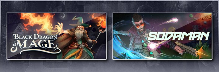 Black Dragon Mage & Sodaman