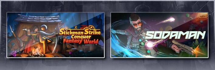 Sodaman& Stickman Strikes: Conquer Fantasy World