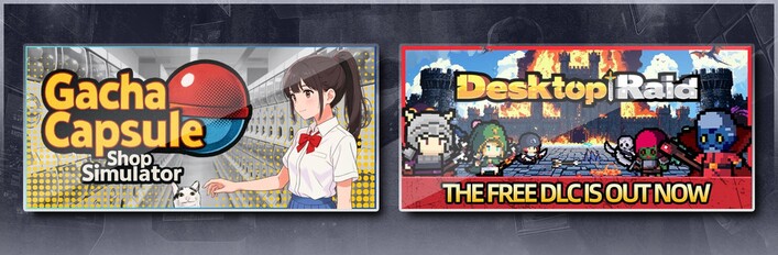 Gacha Capsule Shop Simulator - Akihabara & Desktop Raid