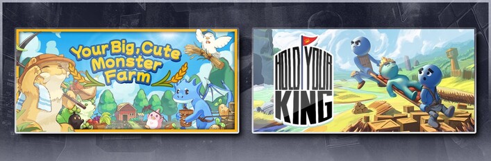 Your Big, Cute Monster Farm & Hold Your King
