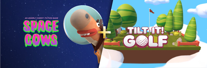 Tilt It! Golf + Space Cows