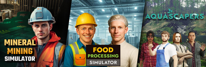 Mineral Mining x Food Processing x Aquascapers