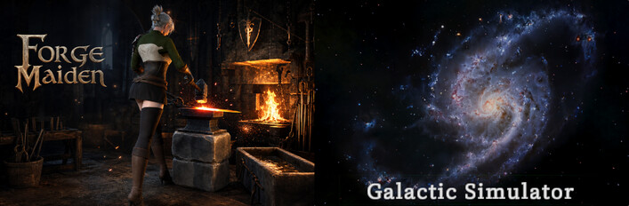 Forge Maiden & Galactic Simulator