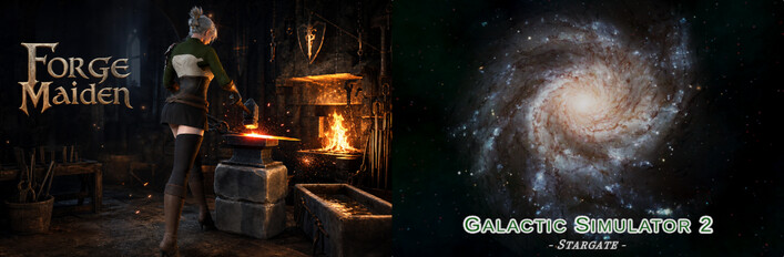 Forge Maiden & Galactic Simulator 2