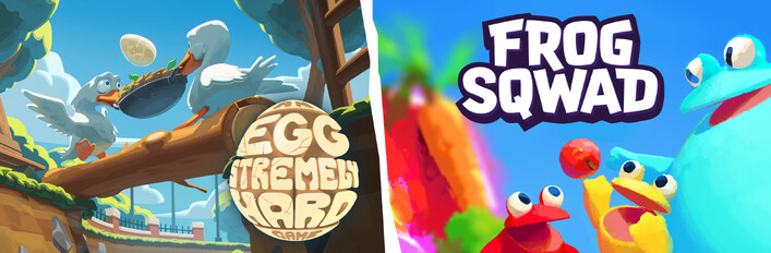 Frog Sqwad 🐸 x An Eggstremely Hard Game