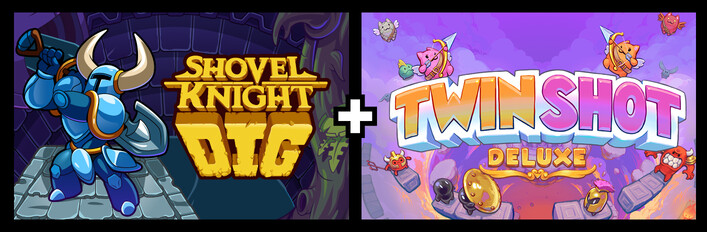 Twin Shot + Shovel Knight Dig