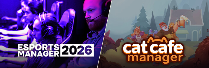 Esports Manager 2026 x Cat Cafe Manager