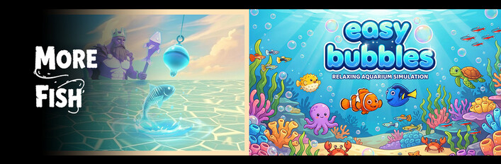 🐠 More Fish + Easy Bubbles 🫧