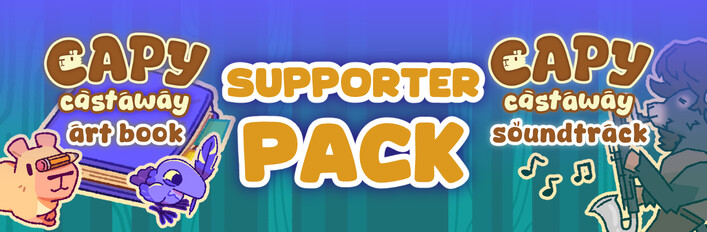 Capy Castaway Supporter Pack