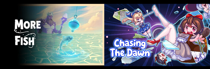 🐡 More Fish + Chasing the Dawn 👩🏻‍🦰